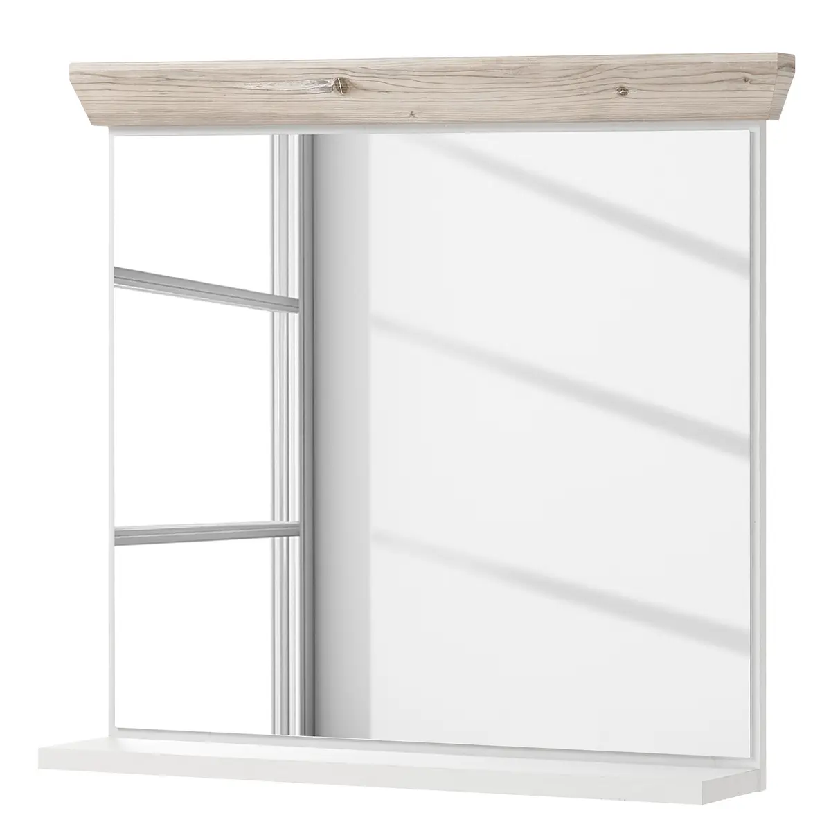 Spiegel 80cm Weiß | Weiß