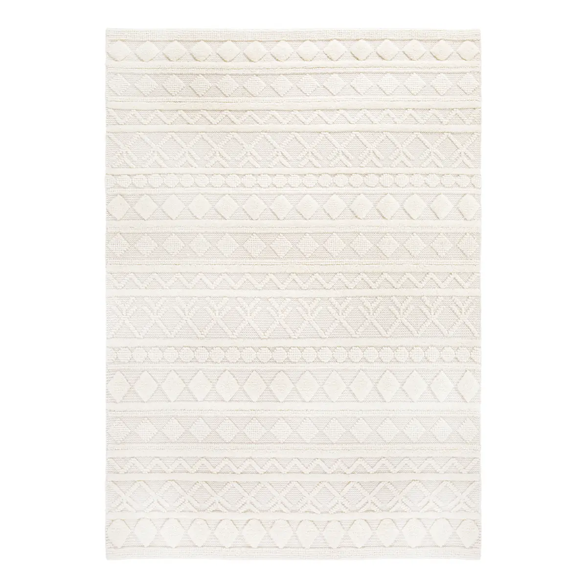 Wollteppich Hägga | Beige