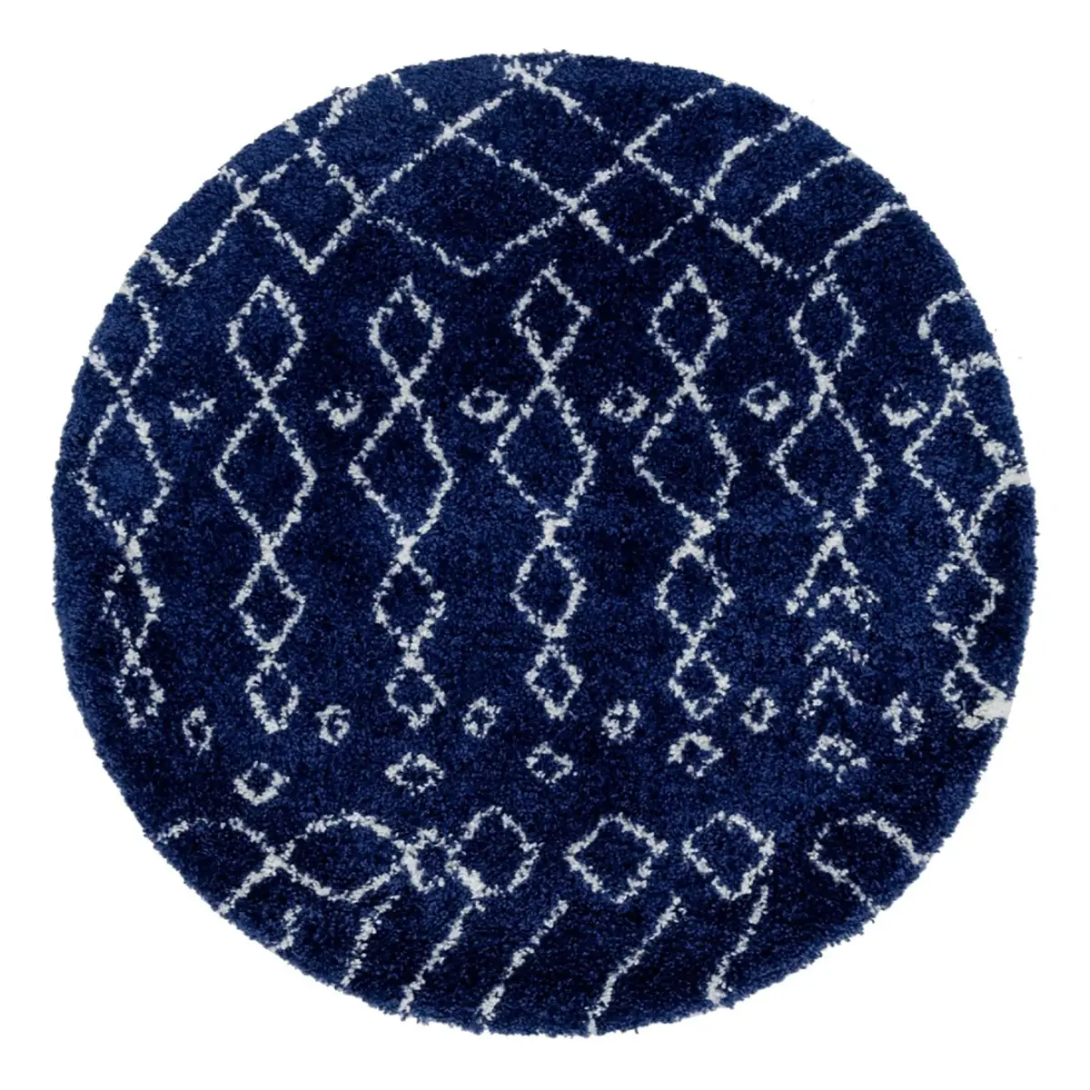 Kurzflorteppich Temara Shag VIII | Blau