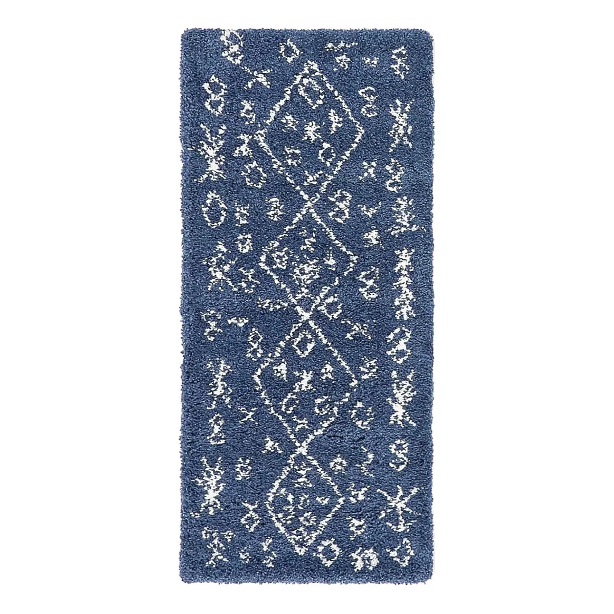 Läufer Temara Shag II | Blau