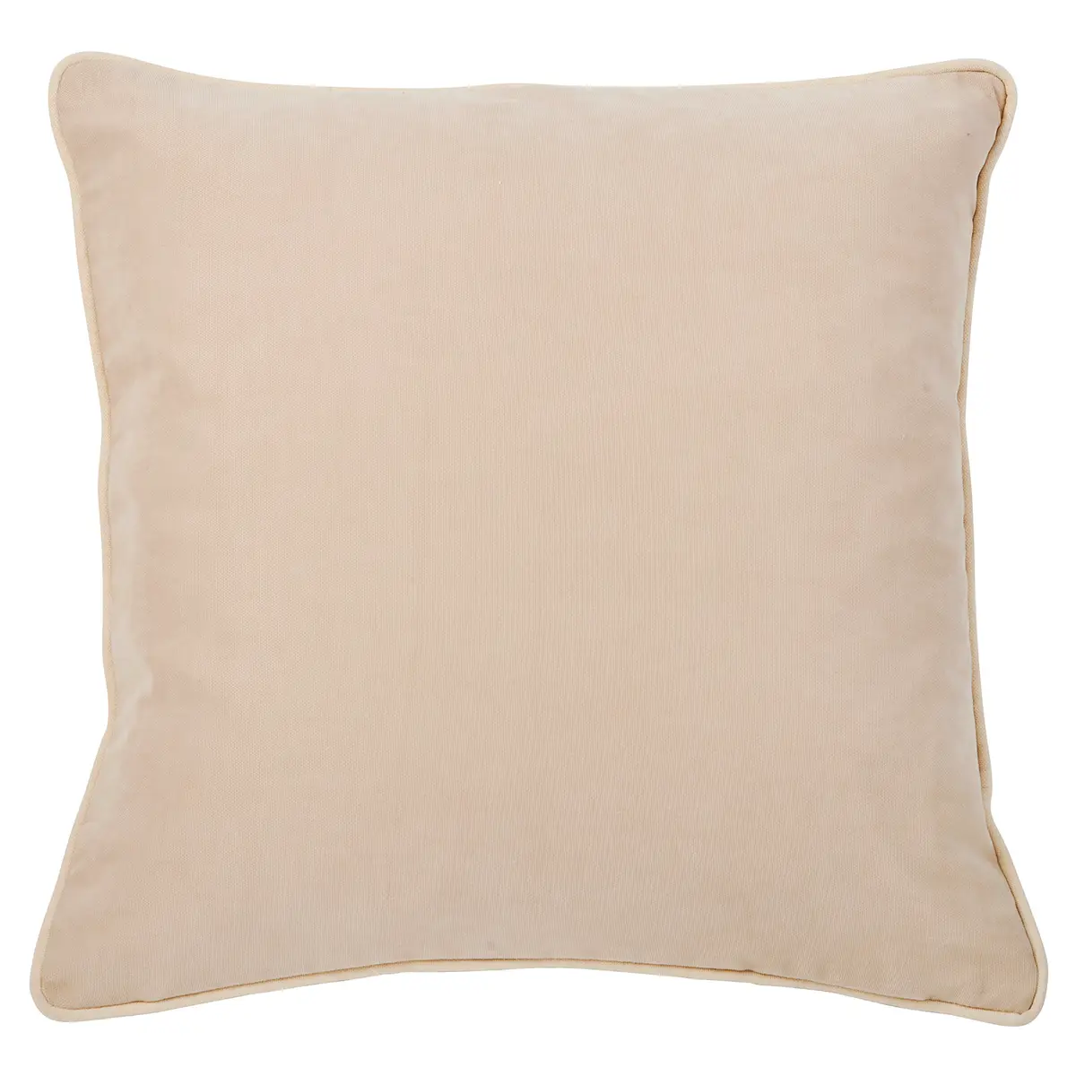 Kissenhülle Joy Beige/Beige 45 x 45cm Samt | Beige