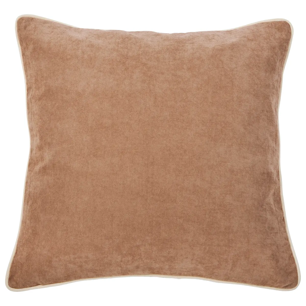 Kissenhülle Joy Braun/Taupe 65 x 65cm Samt | Braun