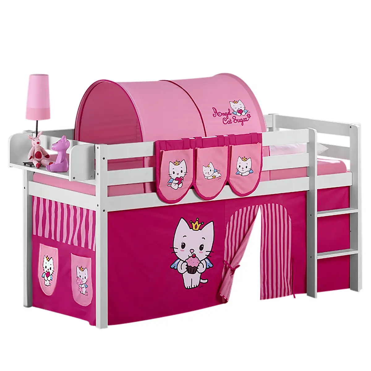 Hochbett Angel Cat Sugar | Weiß