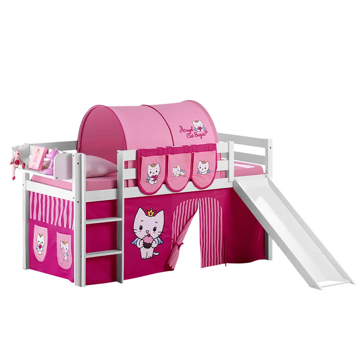 Hochbett Angel Cat Sugar | Weiß