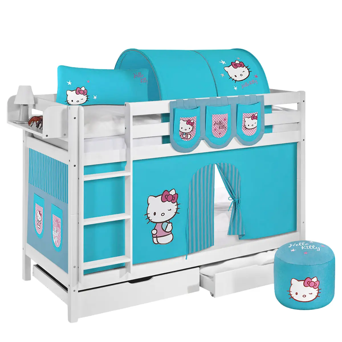 Etagenbett Hello Kitty | Weiß