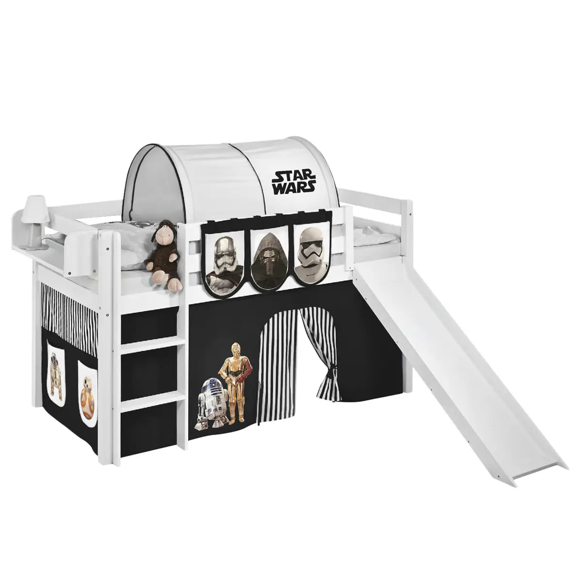 Hochbett Star Wars | Weiß