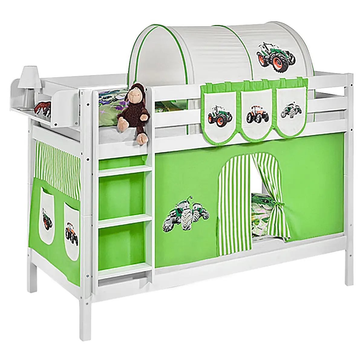 Etagenbett Trecker | Weiß