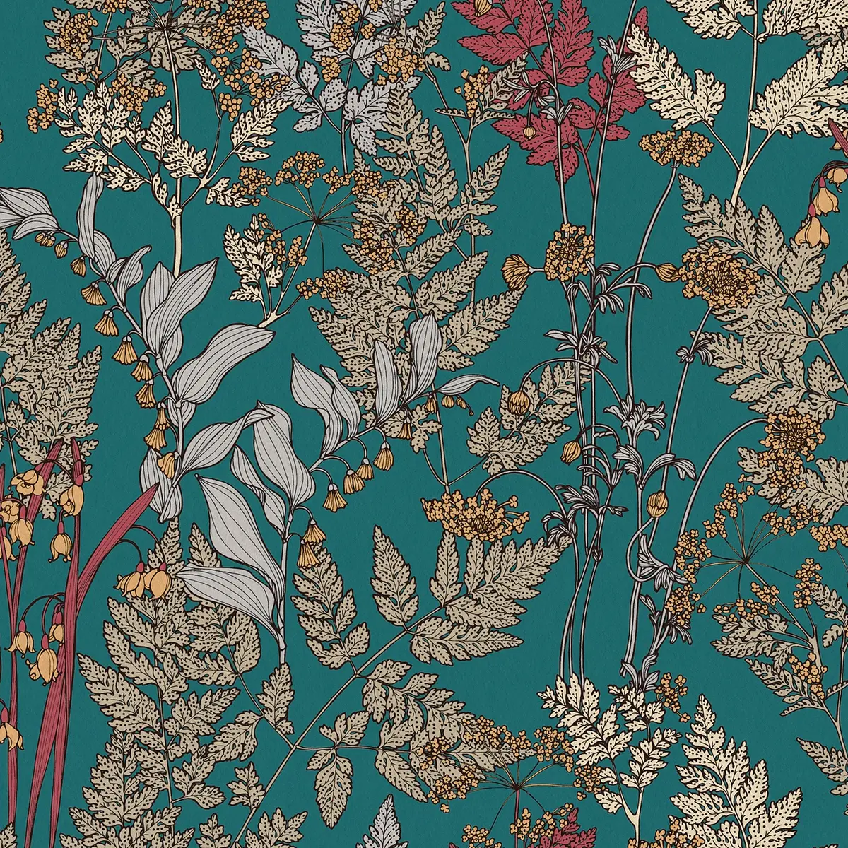 Vliestapete II | Blau