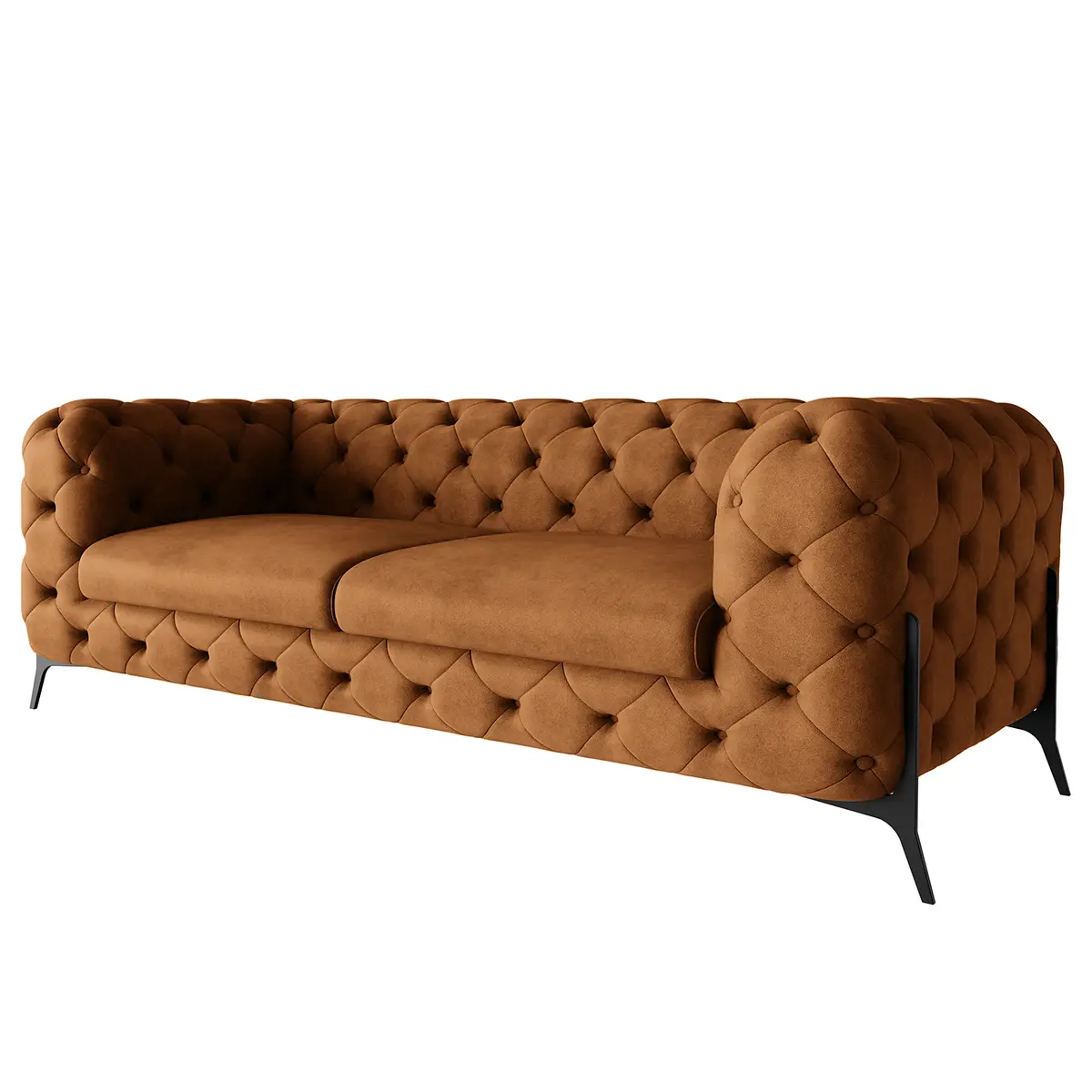 Sofa II 2,5-Sitzer | Braun