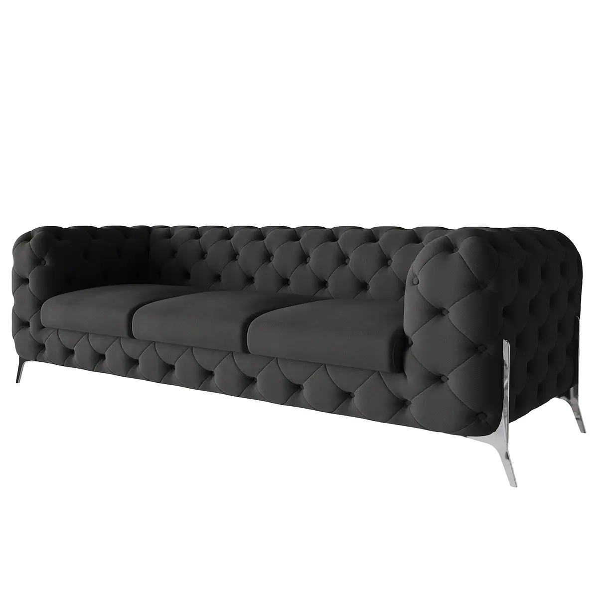 Sofa Enza 3-Sitzer | Grau