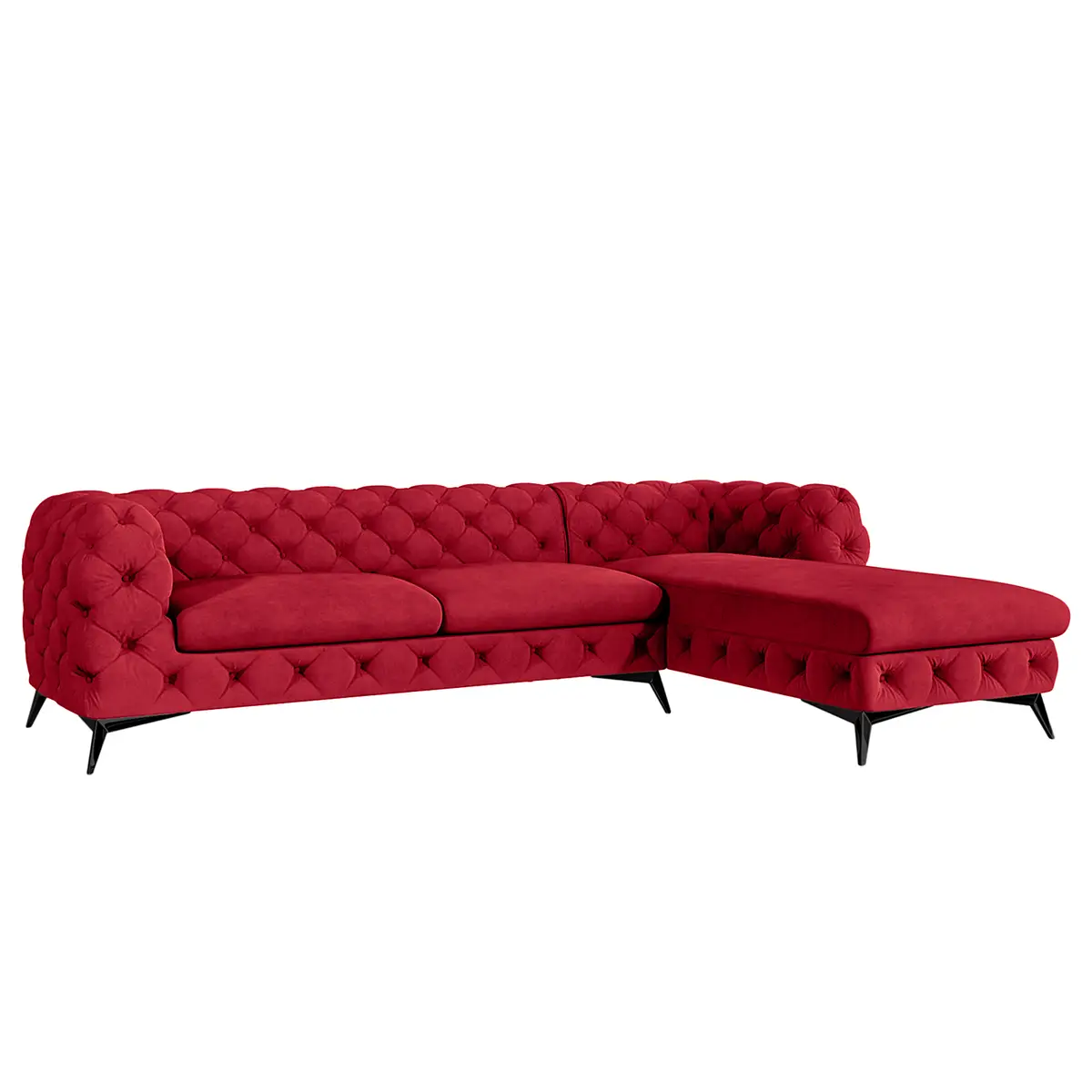 Ecksofa Ravi | Rot