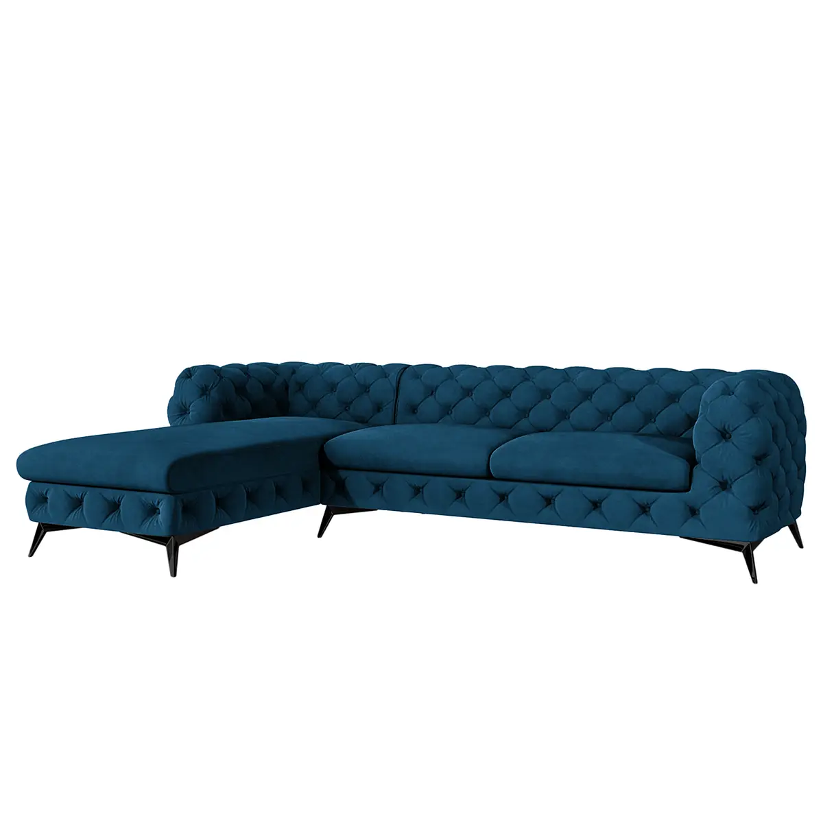 Ecksofa Ravi | Blau