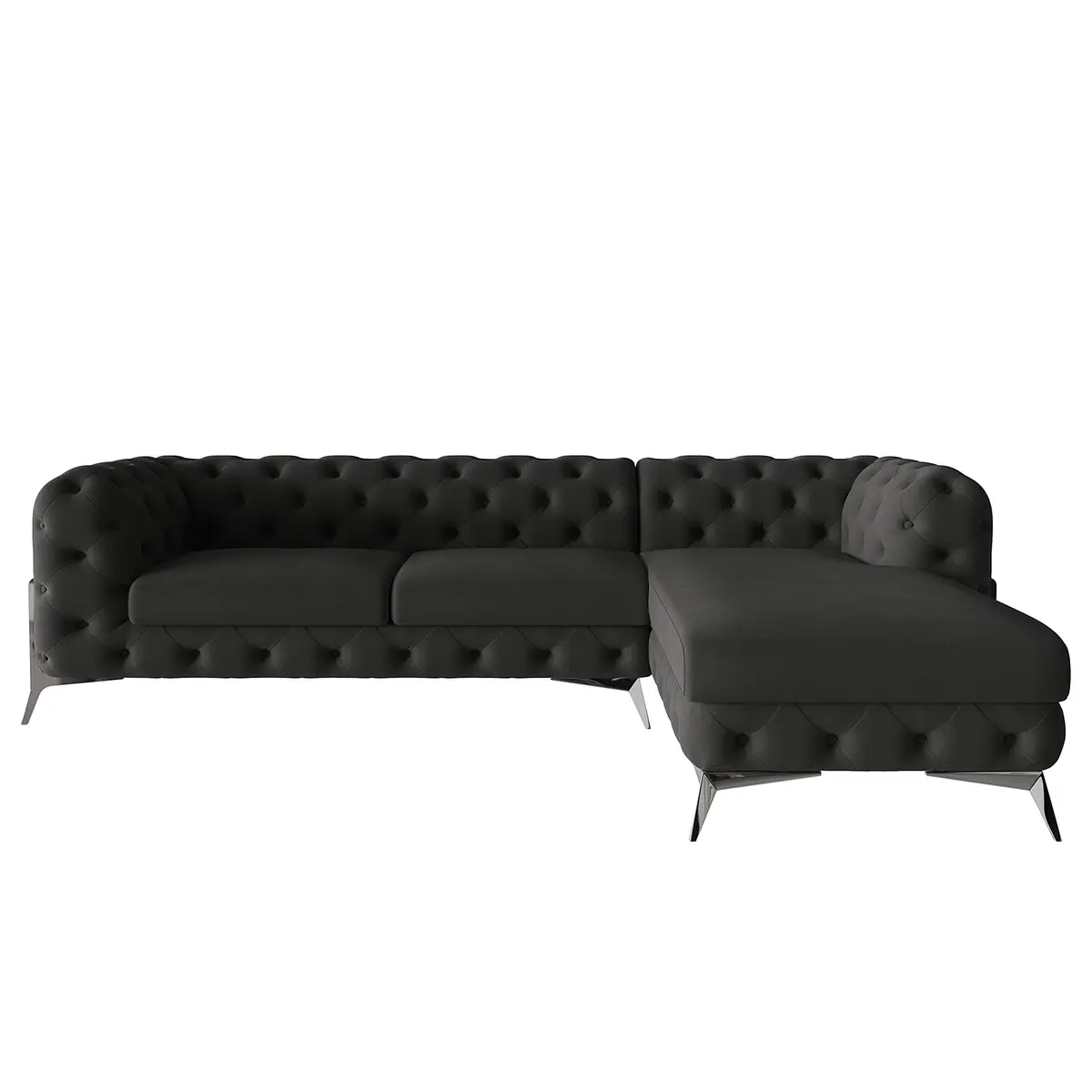 Ecksofa Enza | Grau