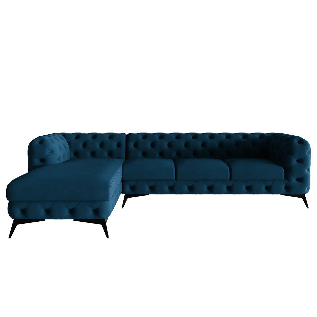 Ecksofa Ravi | Blau