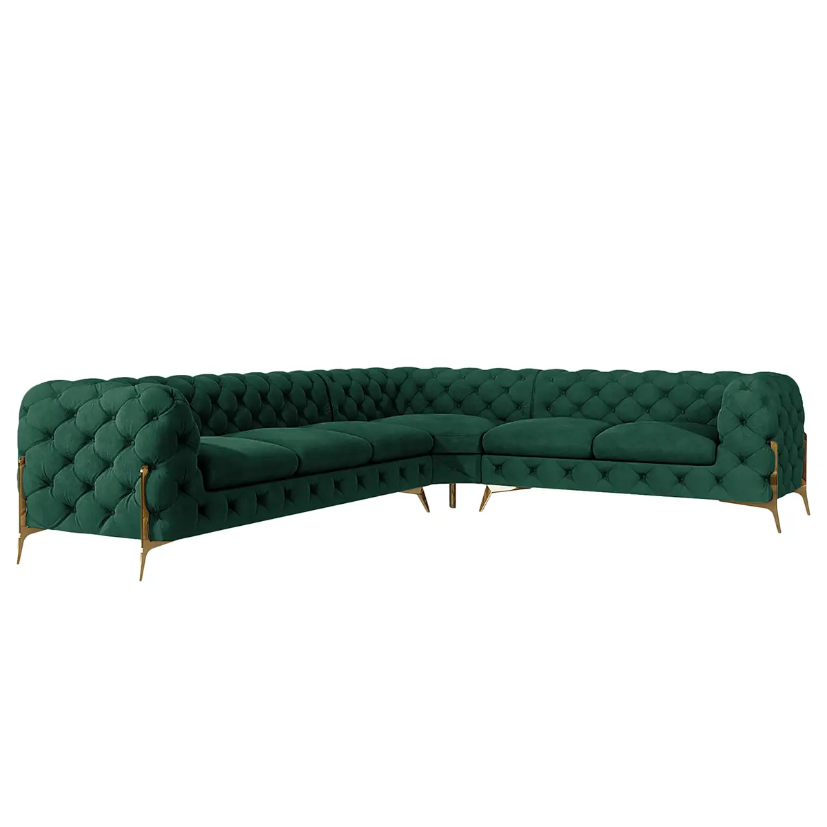 Ecksofa Ravi | Grün