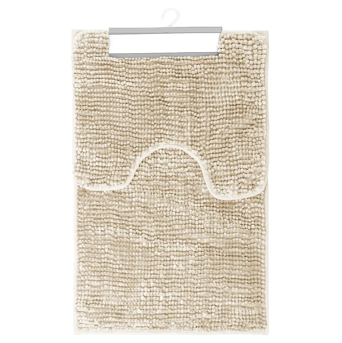 Badematte-Set Ati 2-teilig Beige | Beige