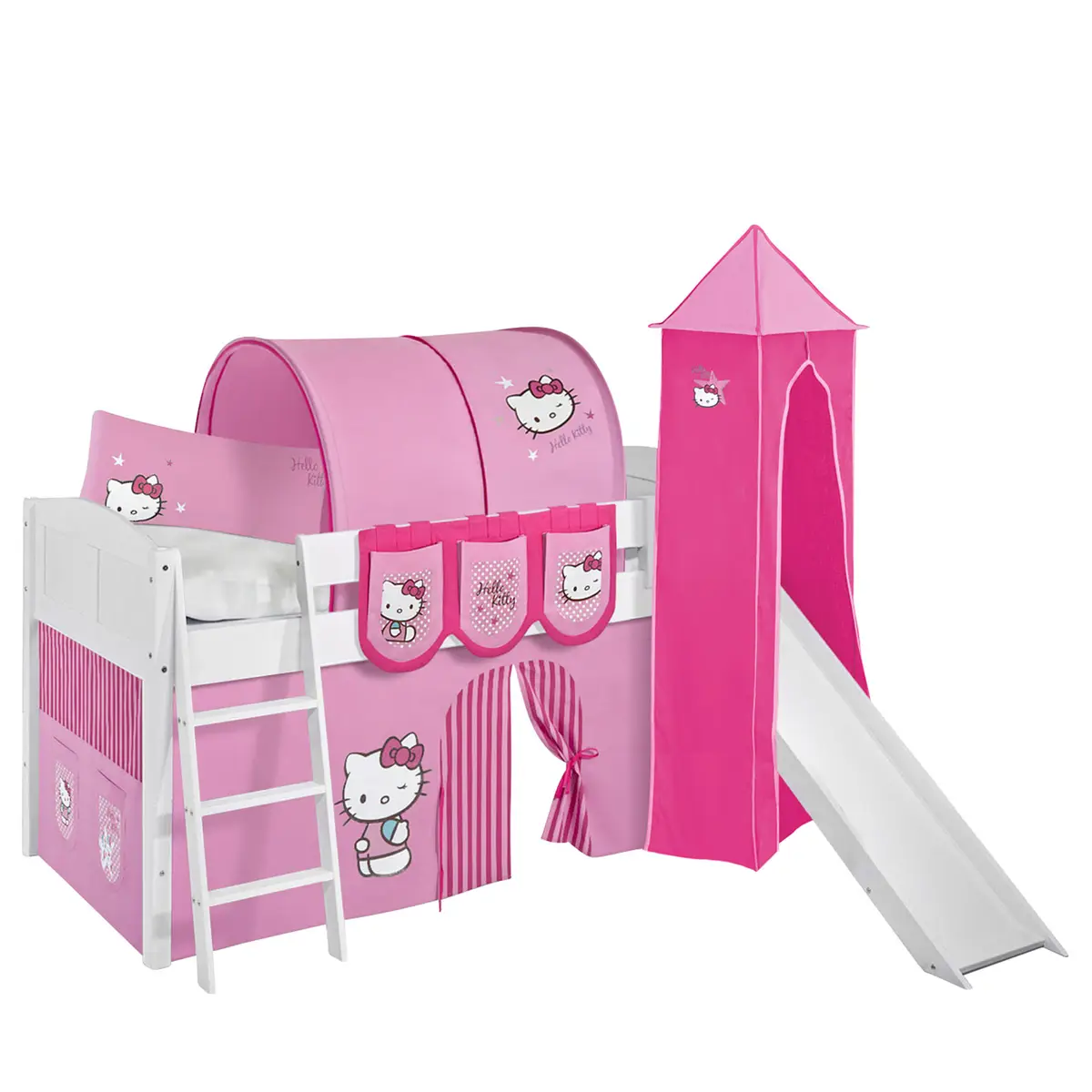 Hochbett Hello Kitty | Mehrfarbig