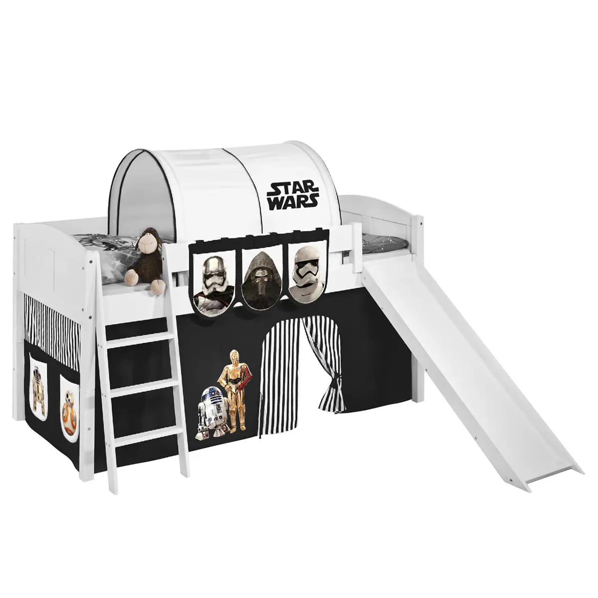 Hochbett Star Wars | Weiß