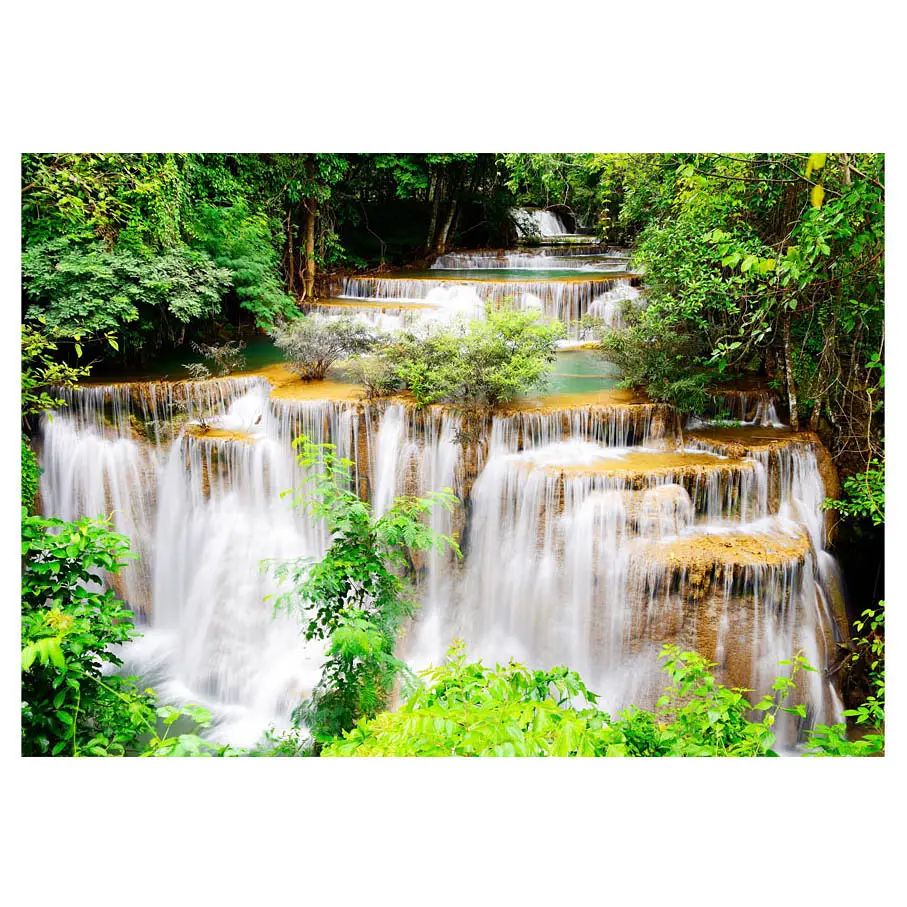 Fototapete Thai Wasserfall | Grün