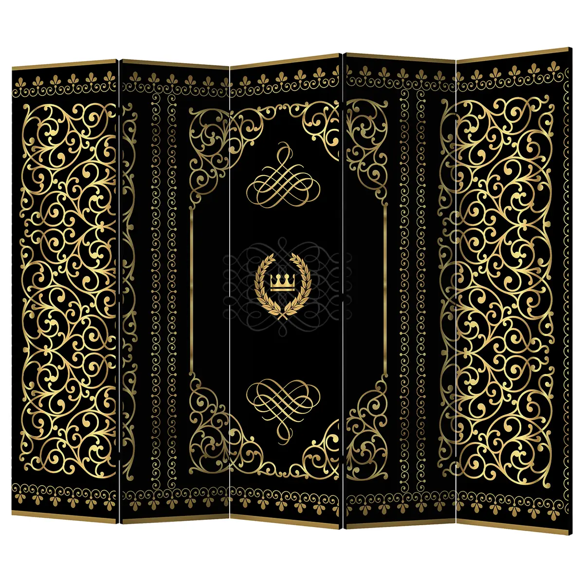Paravent Charm of the Night Fleece Gold | Gold
