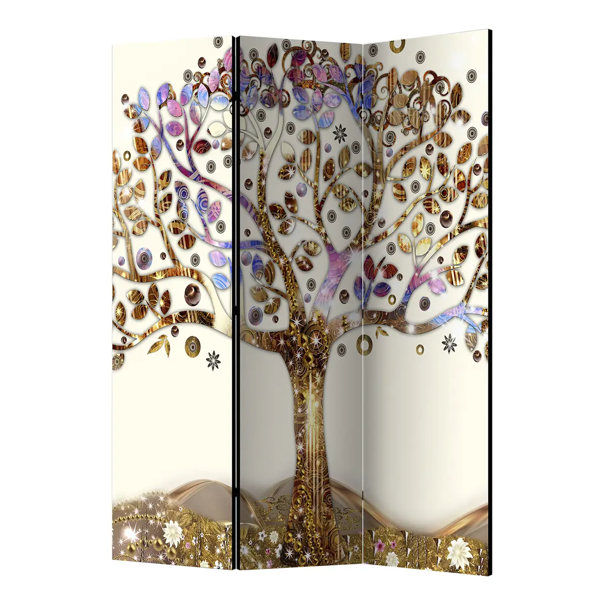 Paravent Golden Tree | Braun