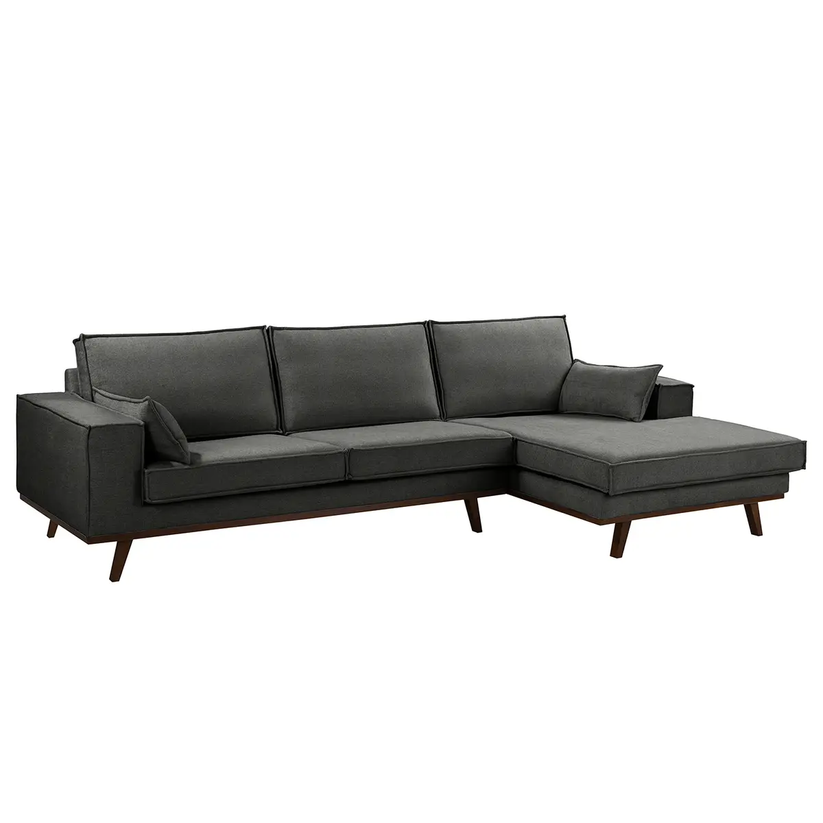 Ecksofa Jurga | Grau