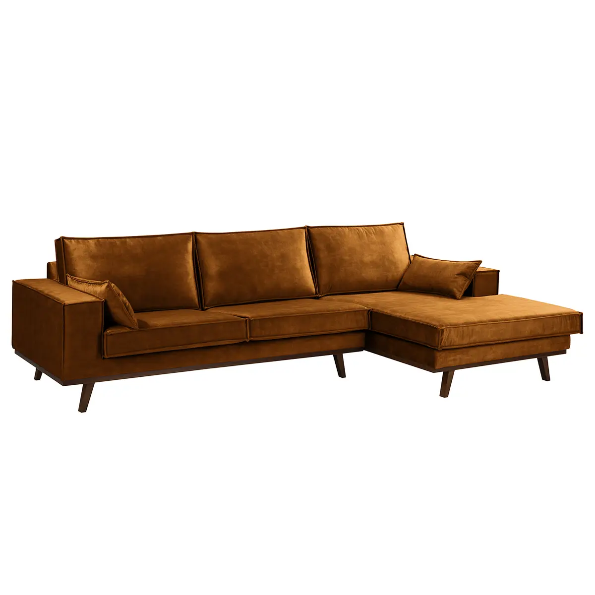 Ecksofa Jurga | Braun