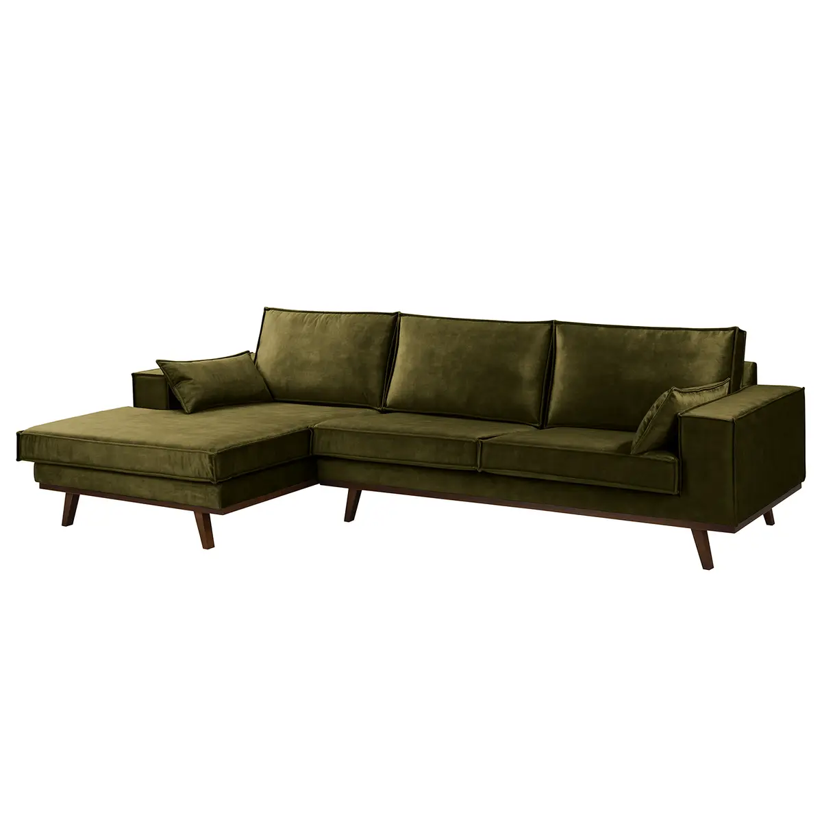 Ecksofa Jurga | Grün