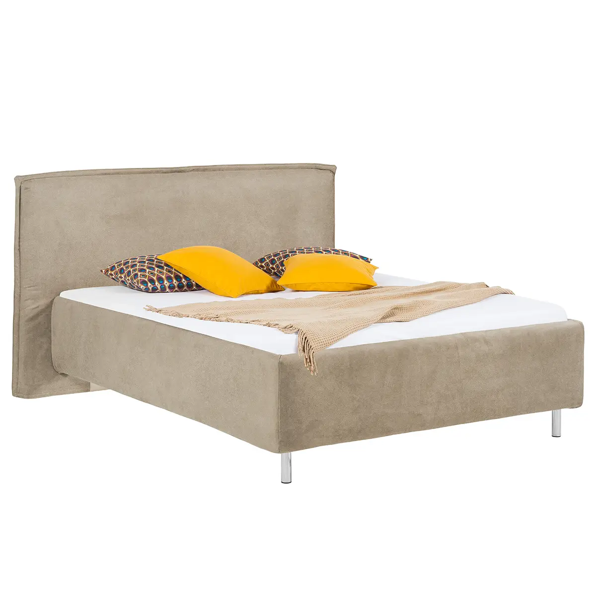 Polsterbett Homely | Beige