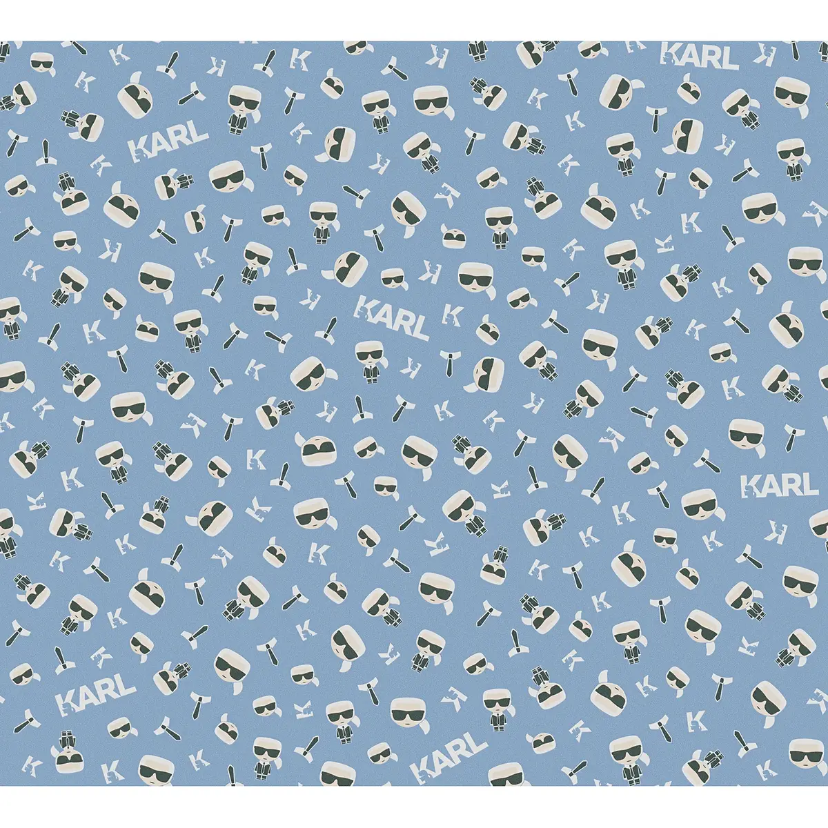 Vliestapete Chenega | Blau