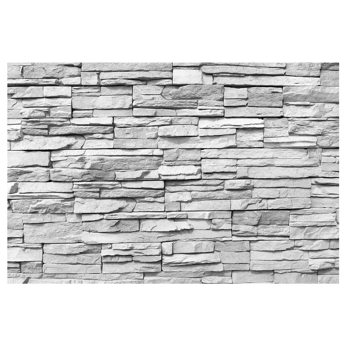 Vliestapete Ashlar Masonry | Mehrfarbig