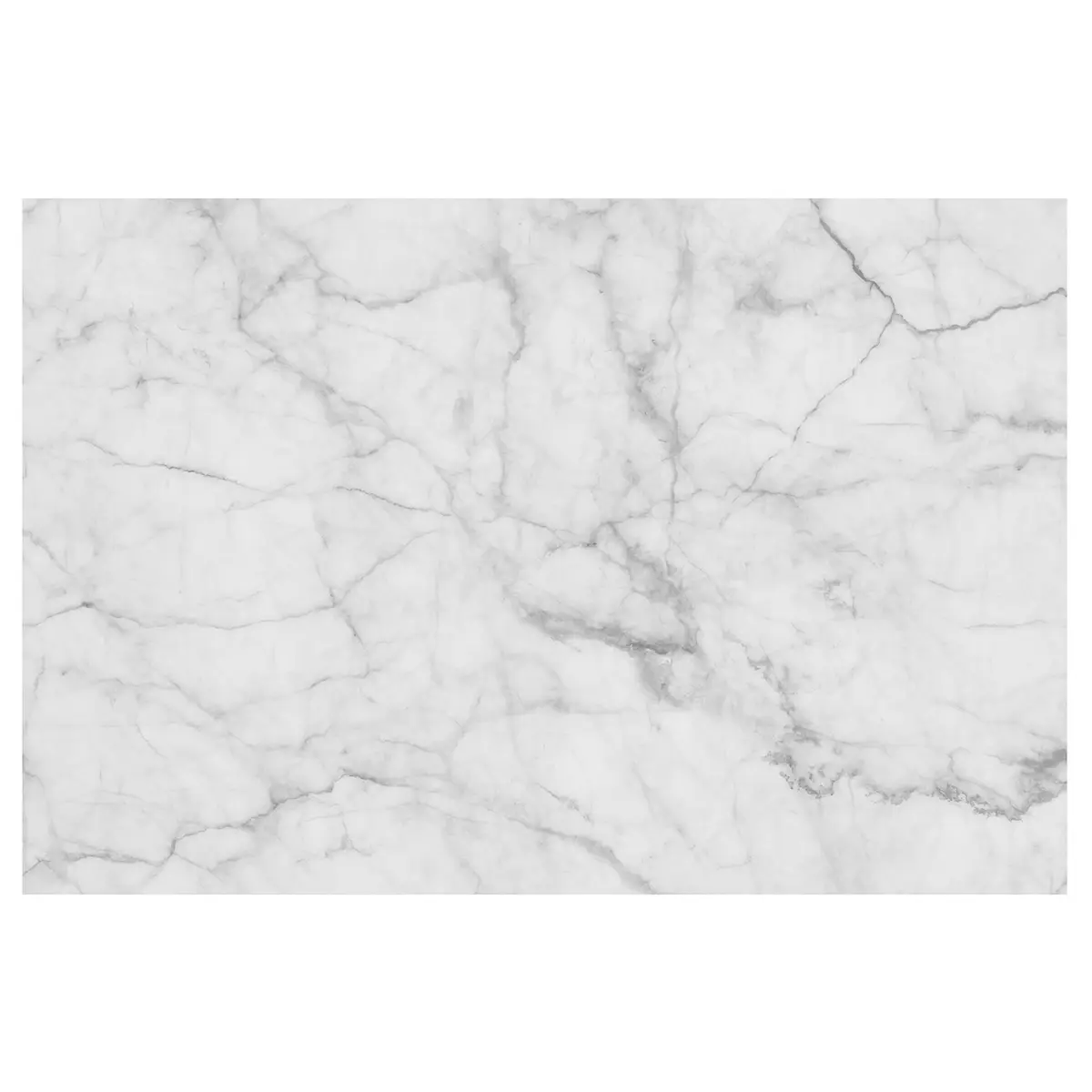 Vliestapete Bianco Carrara | Weiß