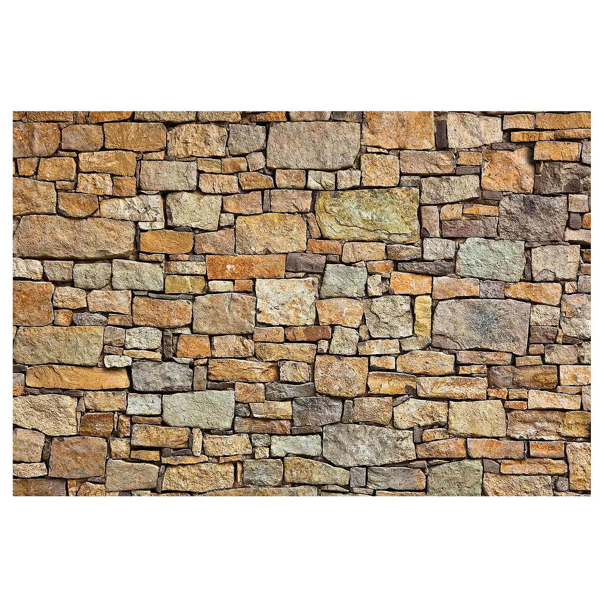 Vliestapete Croatia Stonewall | Braun