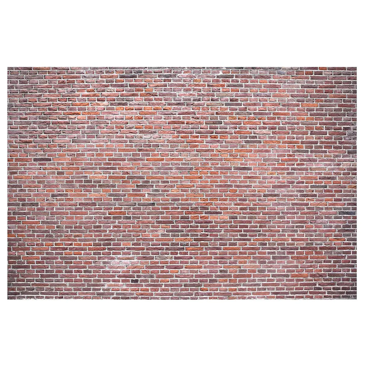 Vliestapete Backstein Mauer Rot | Rot