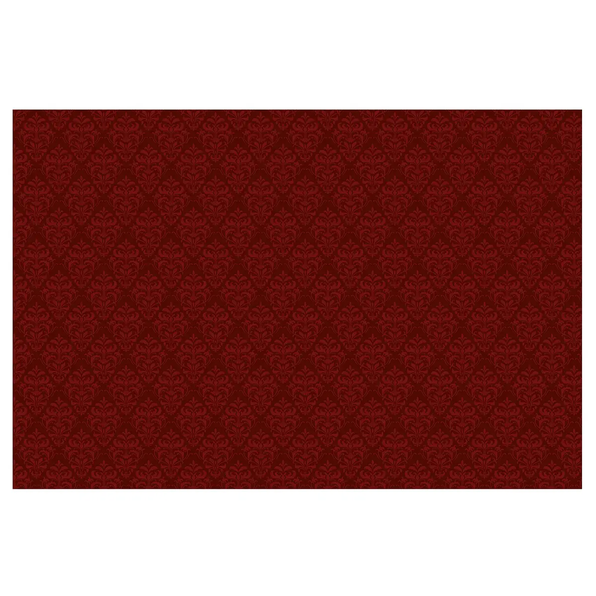 Vliestapete Roter Französischer Barock | Rot