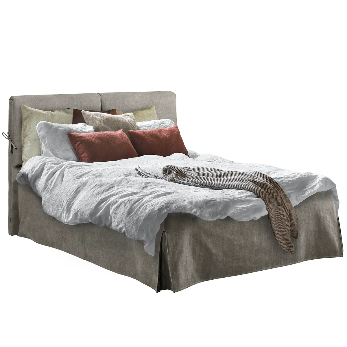 Polsterbett Nathan 180 x 200cm | Beige