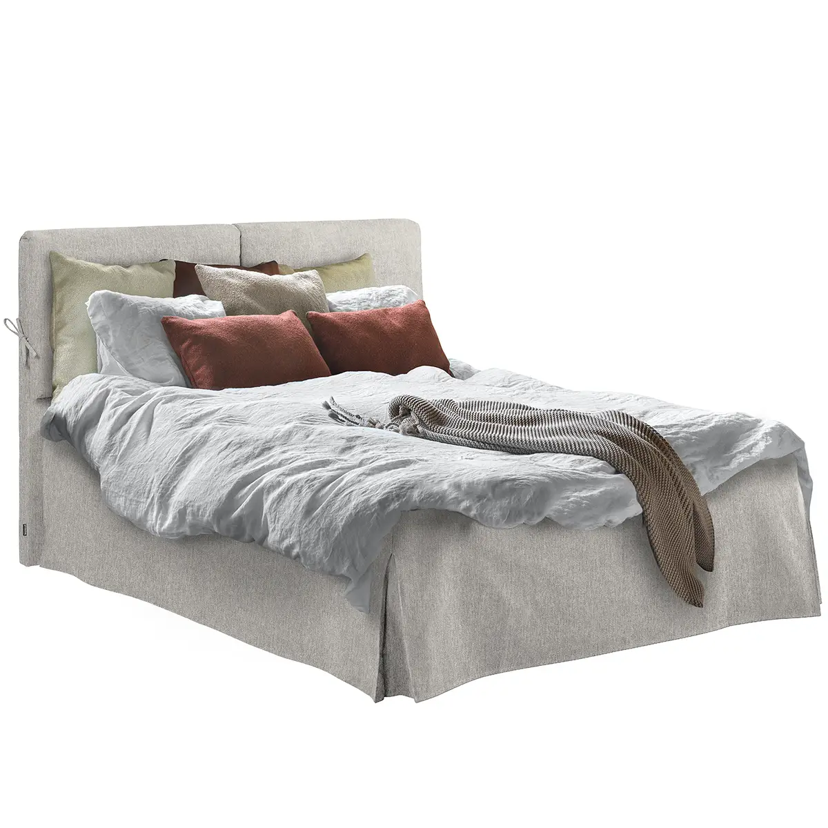 Polsterbett Nathan 180 x 200cm | Beige