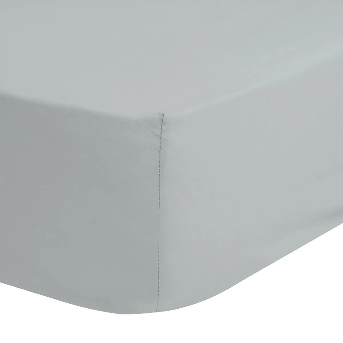 Spannbettlaken Jenny 90 x 220 cm Grau/Grau | Grau