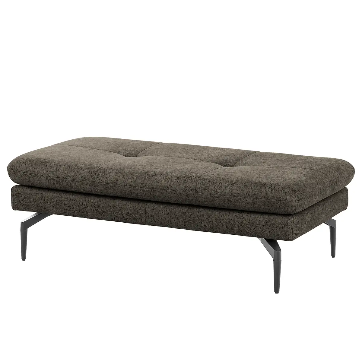Polsterhocker Bosley | Grau