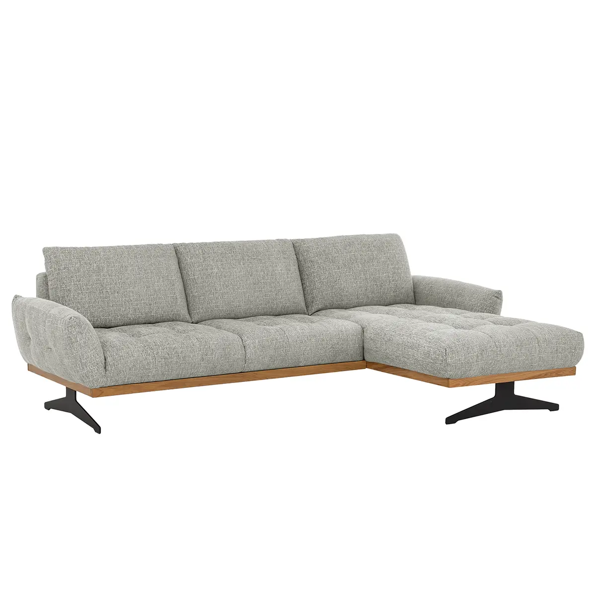 Ecksofa Duston | Grau
