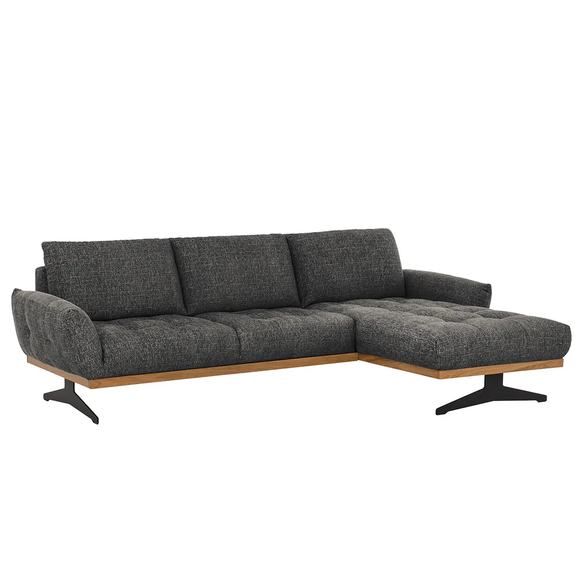 Ecksofa Duston | Grau