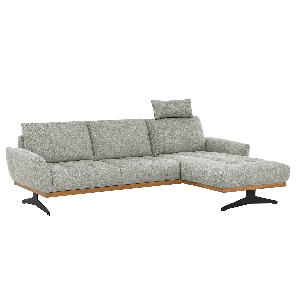 Ecksofa Duston | Grau