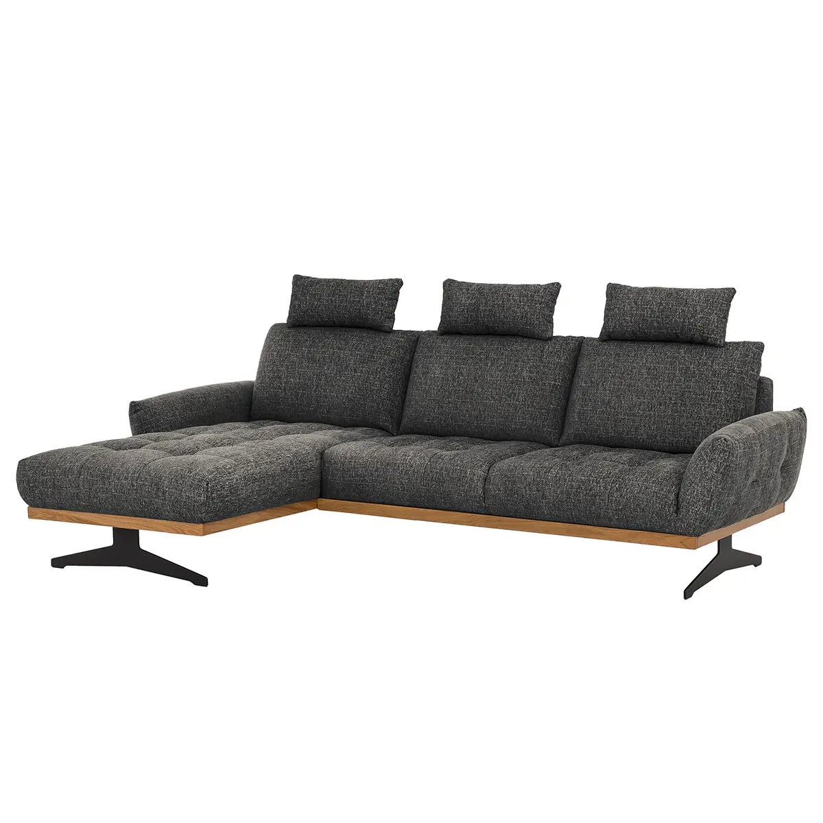 Ecksofa Duston | Grau