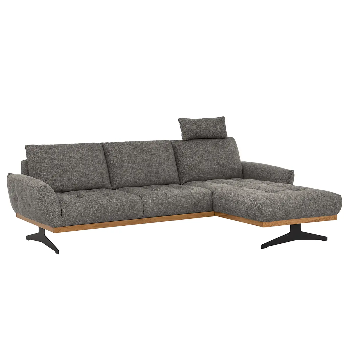 Ecksofa Duston | Grau