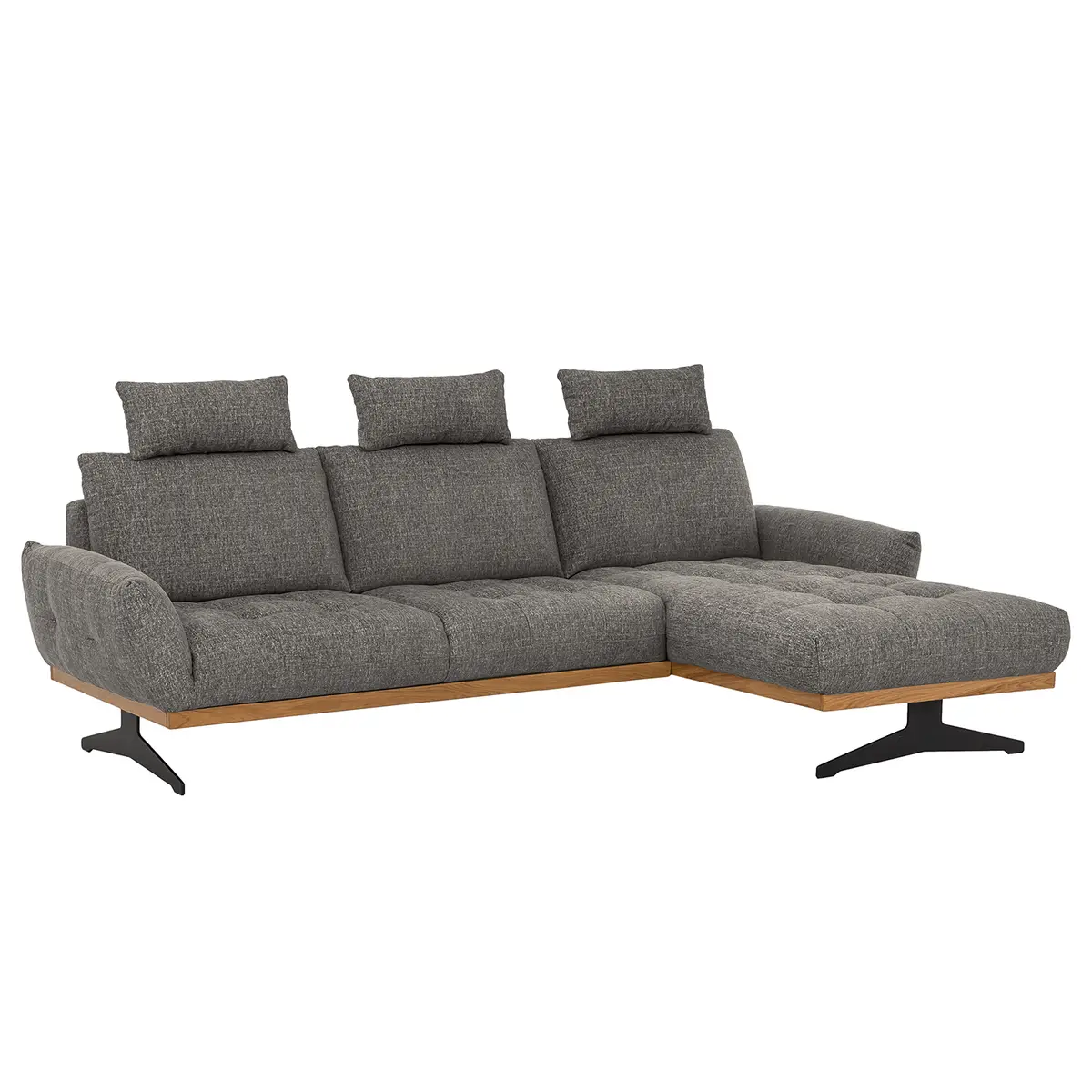 Ecksofa Duston | Grau
