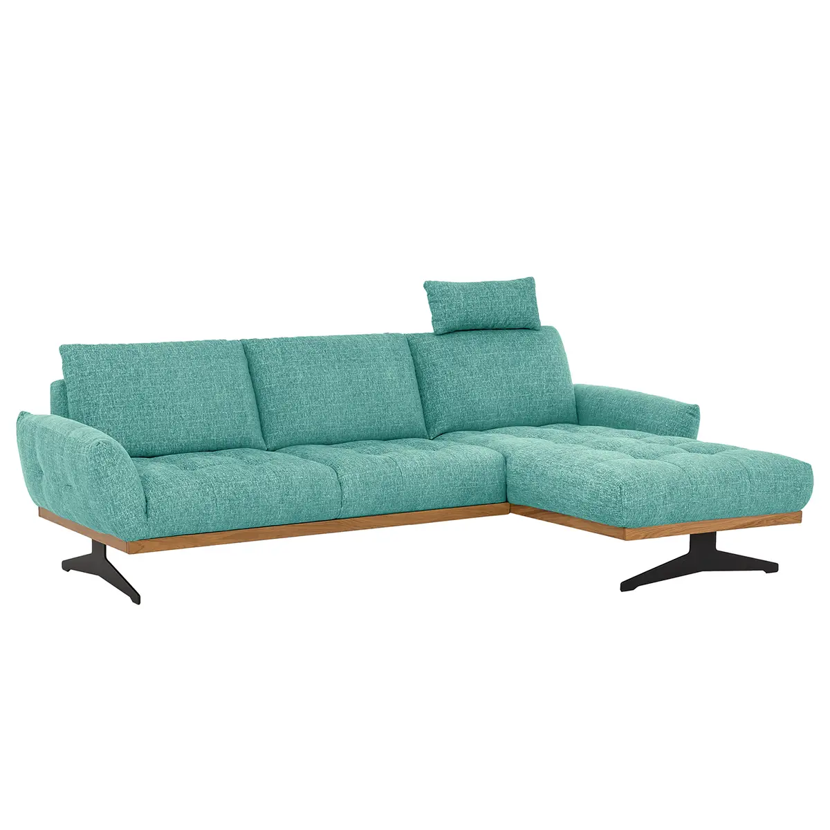 Ecksofa Duston | Blau