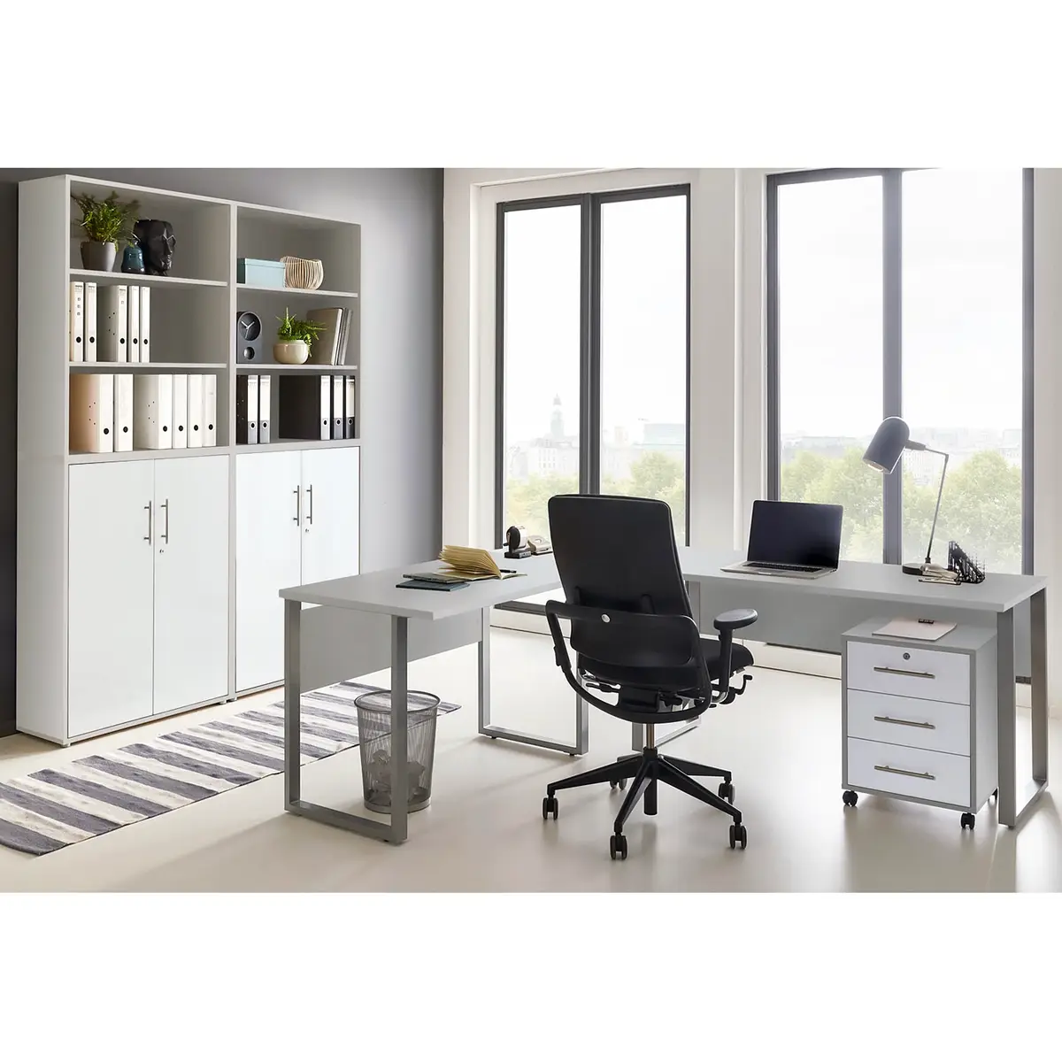 Büroset XVII | Grau