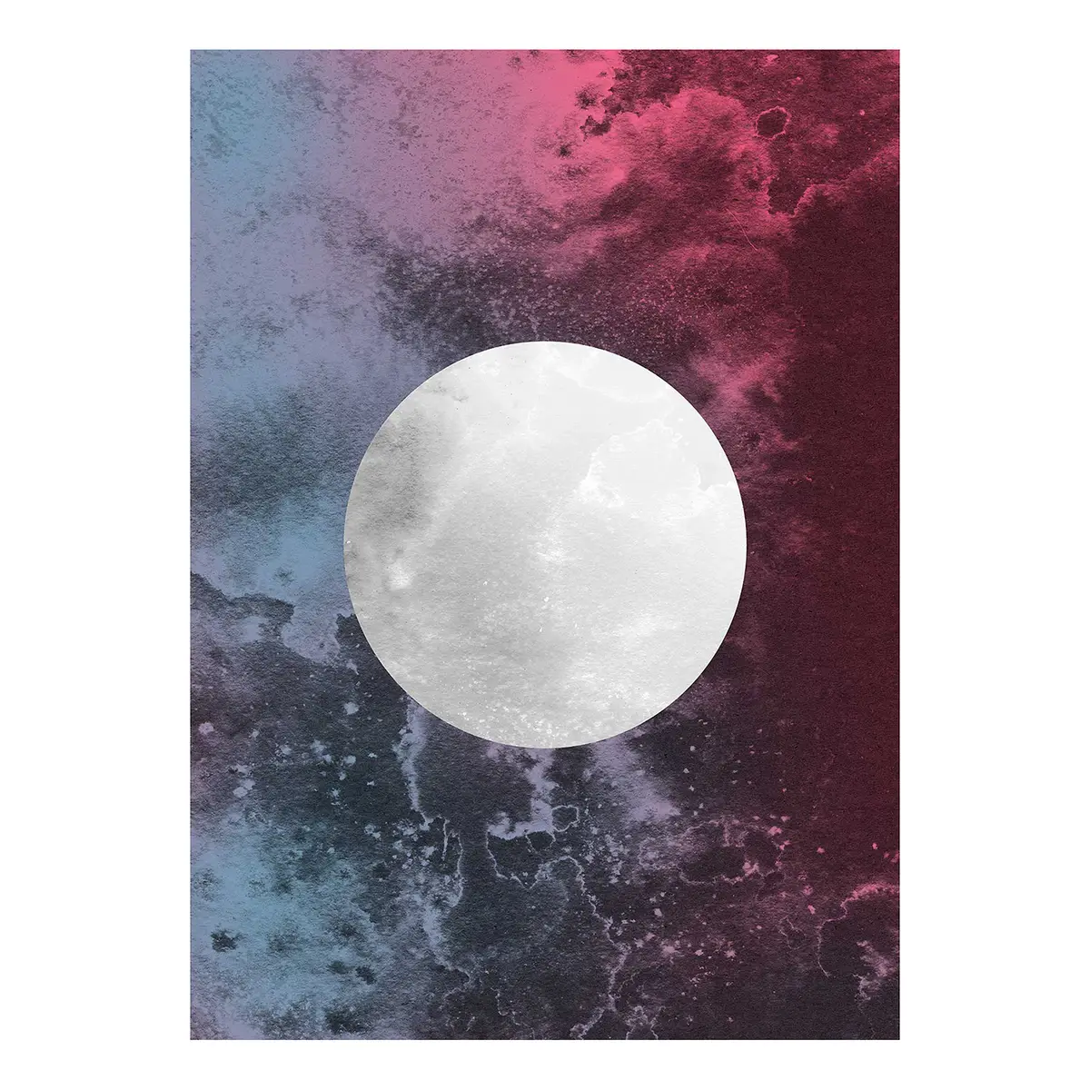 Wandbild Solum Aqua | Mehrfarbig
