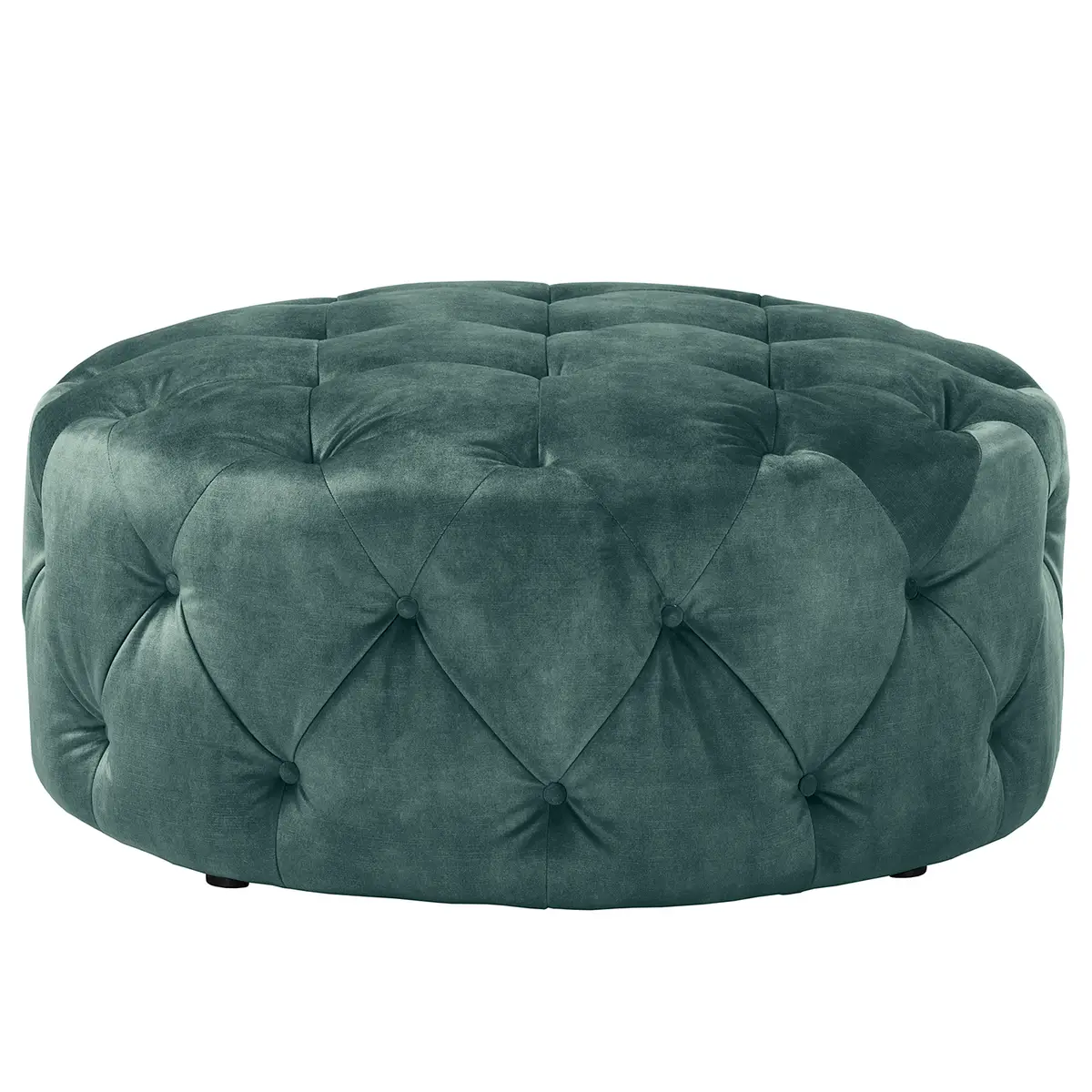 Polsterhocker Grotta | Blau