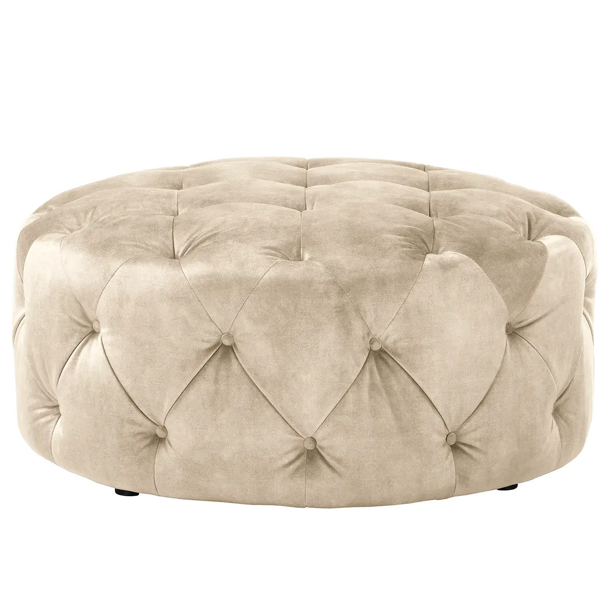 Polsterhocker Grotta | Beige
